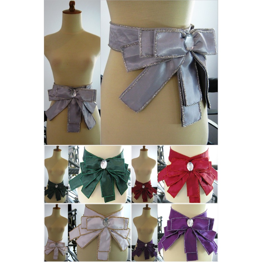 Oby obi kebaya aksesoris ikat pinggang pita pengantin wedding modern