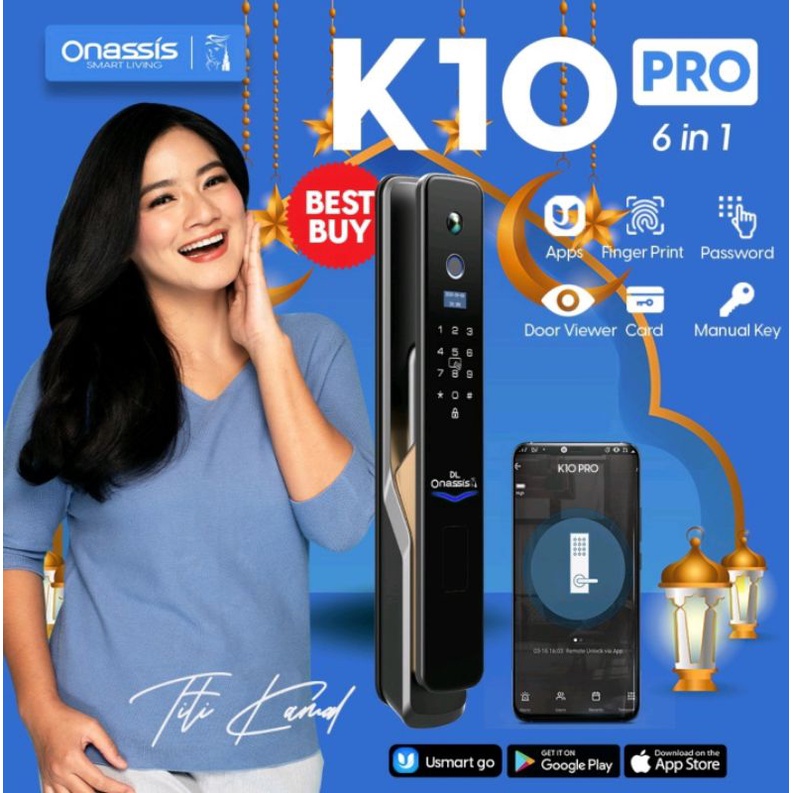 ONASSIS SMART LOCK - SMART HOME K10 PRO