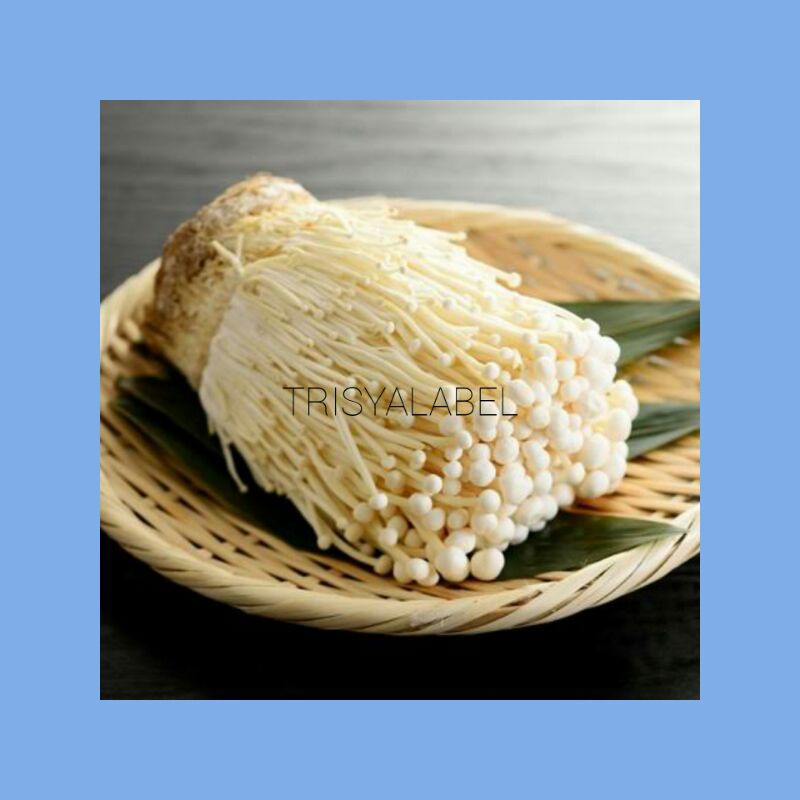 

100gr Jamur Enoki | Frozen Food | TRISYALABEL