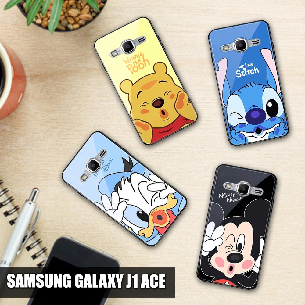 Softcase Case 3D Karakter Lucu For Samsung J1 Ace Case Pelindung Camera Kesing Hp Samsung J1 Ace Plu