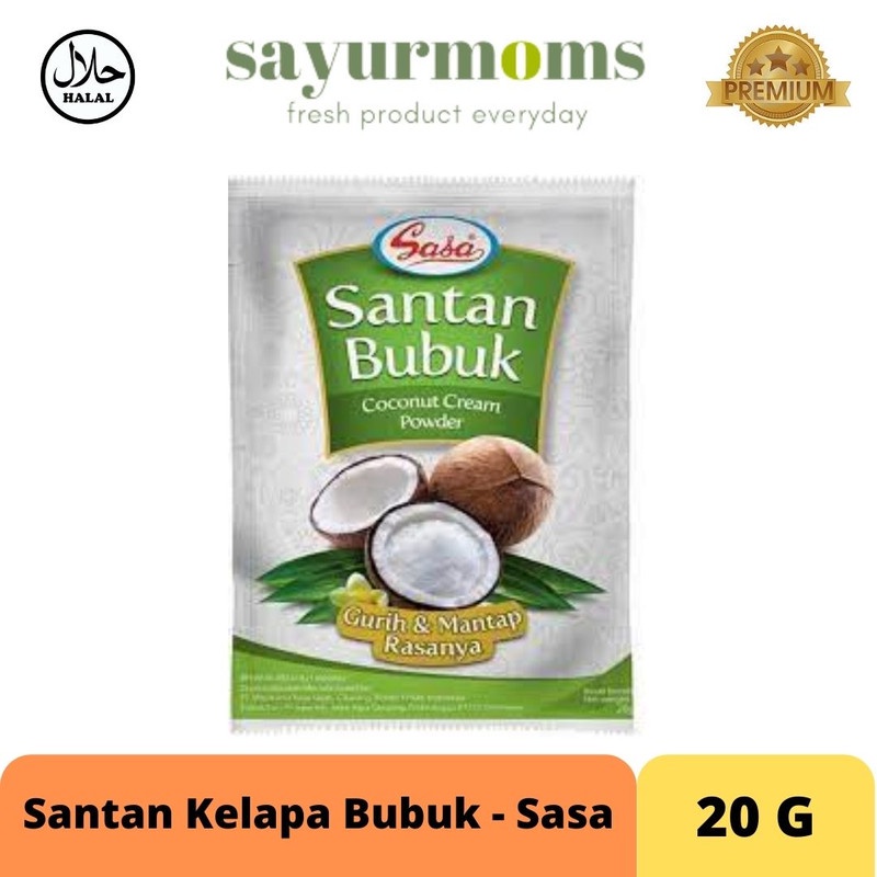 Santan Kelapa Bubuk - Sasa 20gr