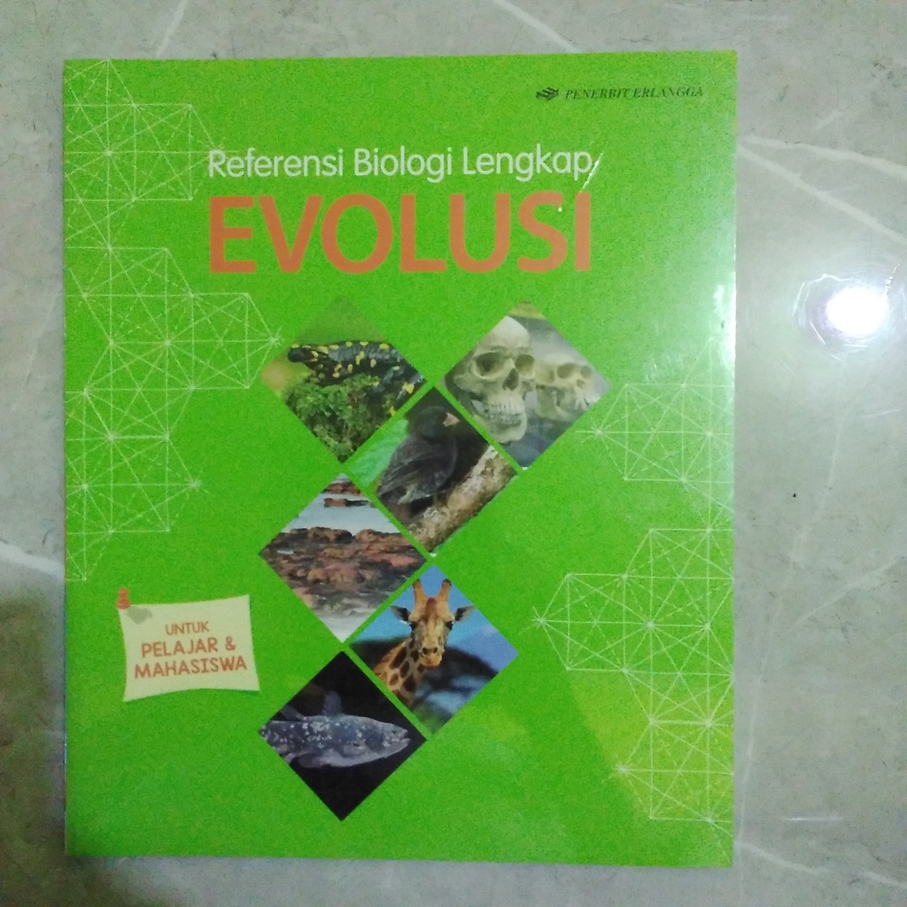 Buku Referensi Biologi Lengkap - EVOLUSI (Original dan Baru) Penerbit Erlangga