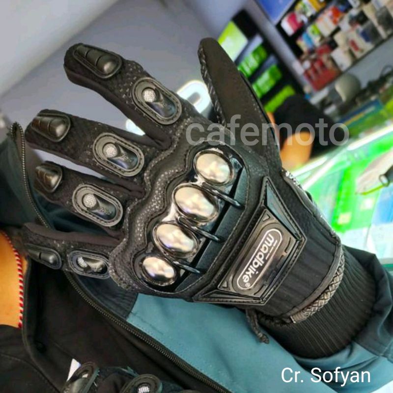 Gloves madbike Long - Sarung Tangan Mad Bike mad10B Full panjang jari penuh VOLTZ  VTs01F  vts o1 F