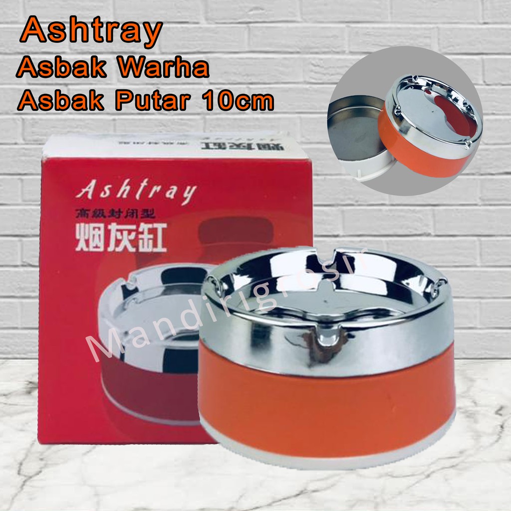 Asbak Warha *Ashtray * Asbak Putar * 10cm