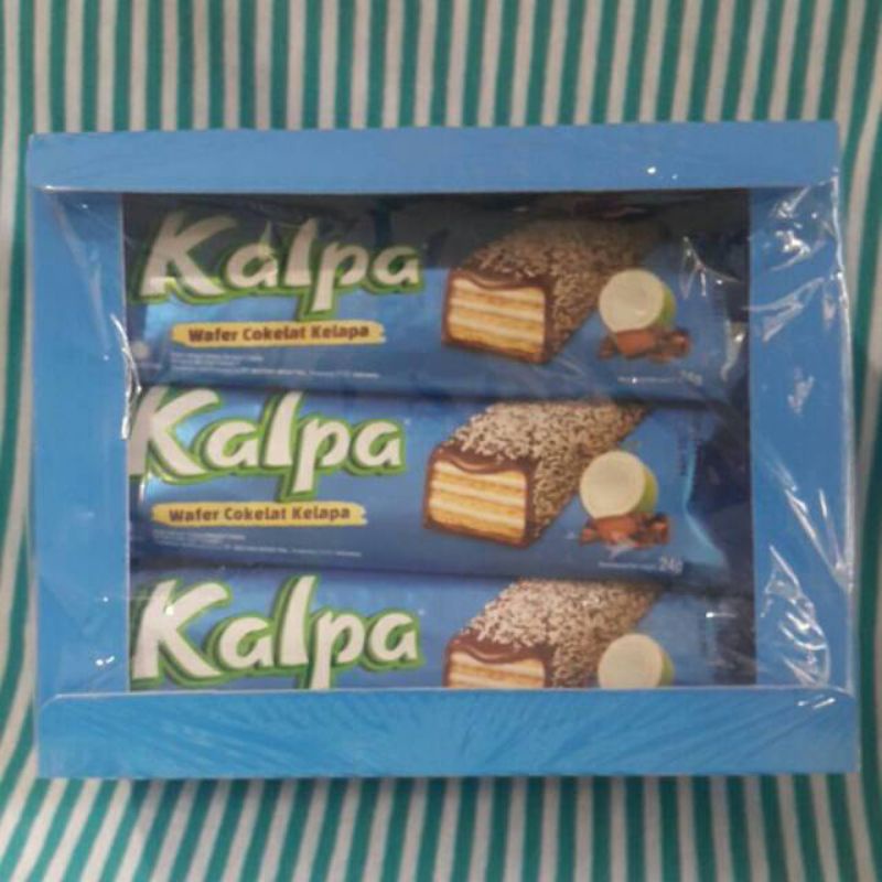 

Kalpa coklat kelapa kemasan box isi 12