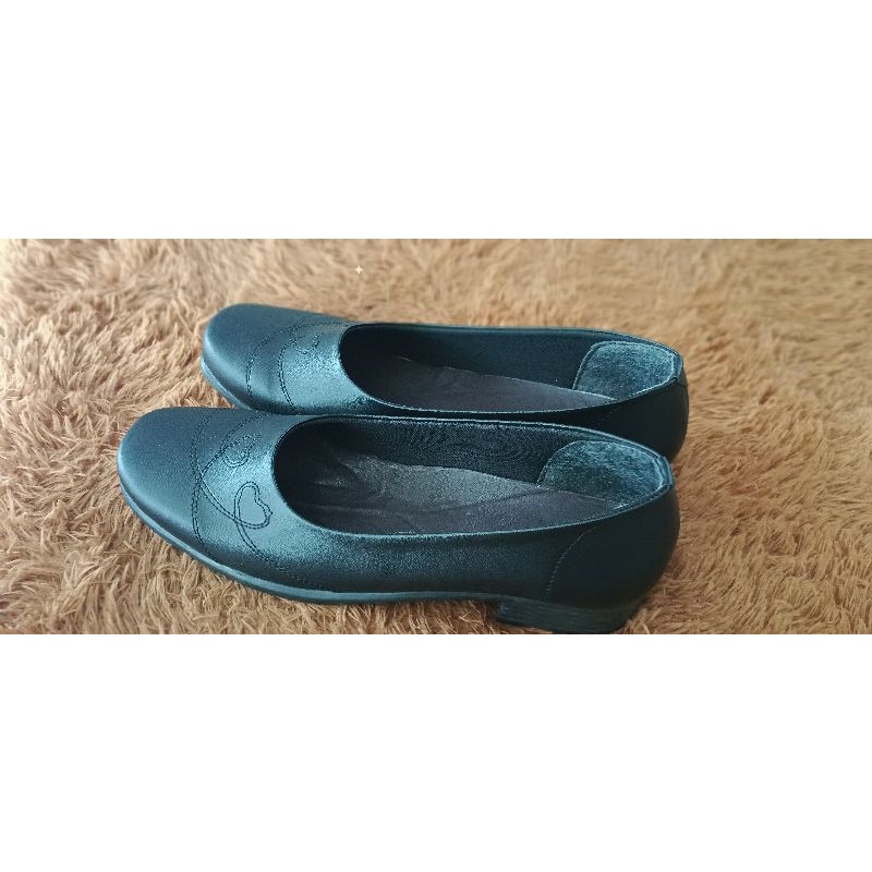 SEPATU PANTOFEL GURU WANITA KANTORAN TERBARU HAK 3 CM