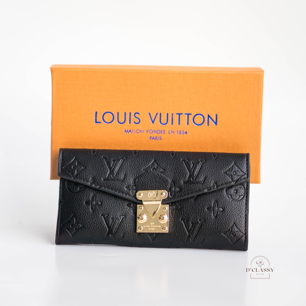 DOMPET WANITA LOUIS VUITTON PARIS LONG 2 IN 1 - LV-62006/1003#