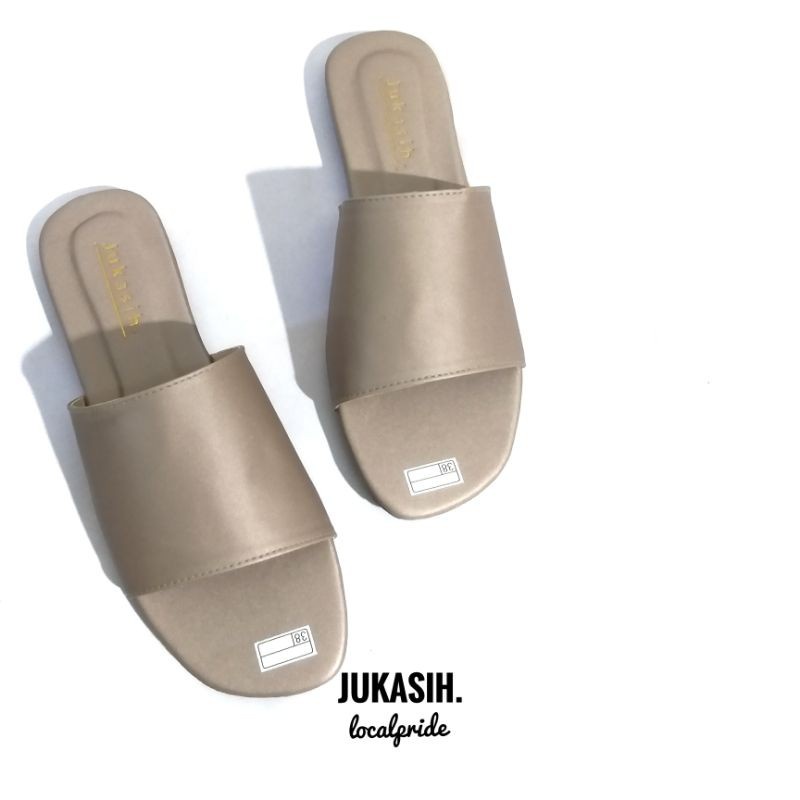 sandal wanita ivani sandal flat sandal teplek menawan