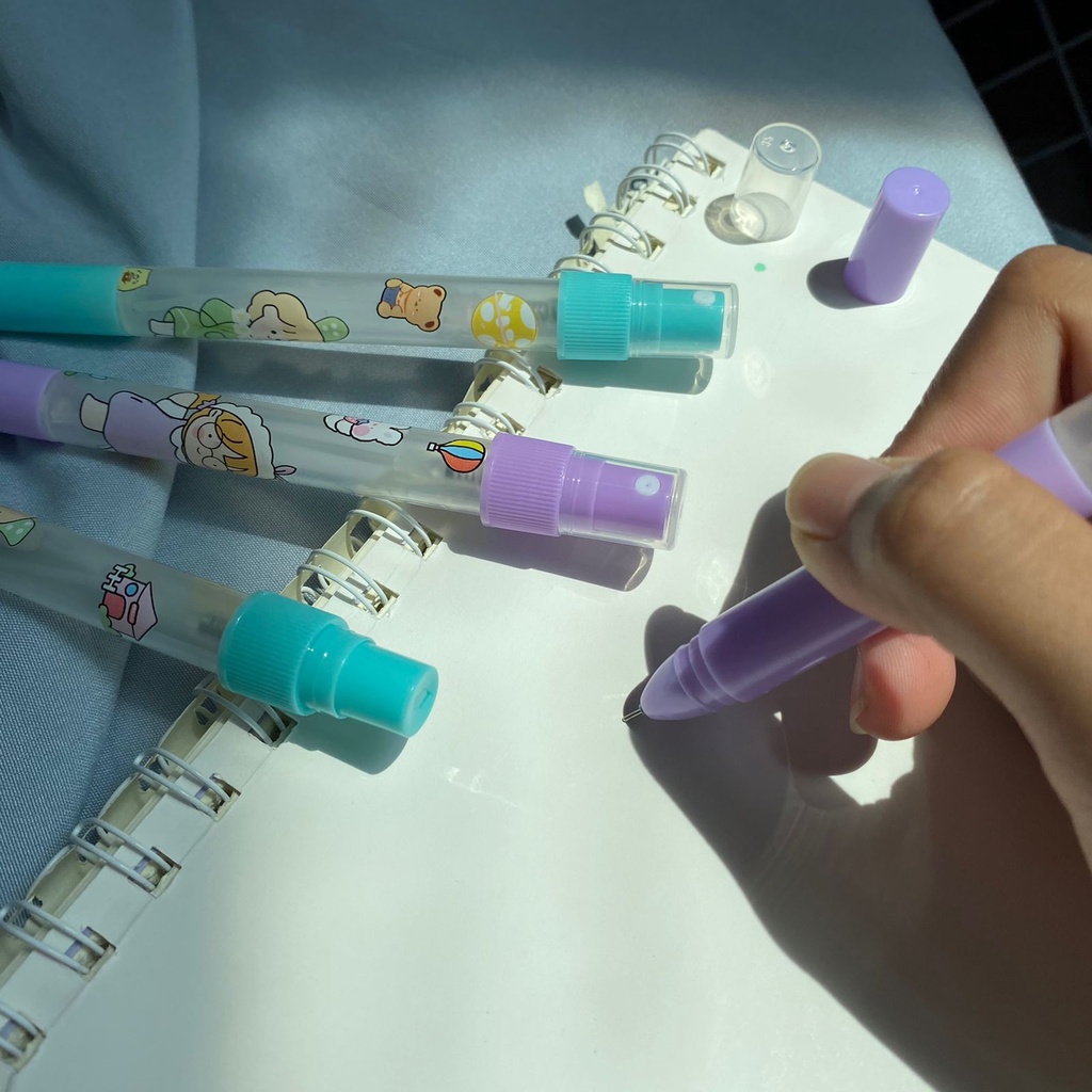 PULPEN PARFUME LITTLE GIRL FULL BODY SUPER CUTE READY 2 WARNA TERMURAH PEN PARFUME MOTIF BEAUTIFUL KIDS UNIK BEST IMPORT QUALITY READY GROSIR COD-4