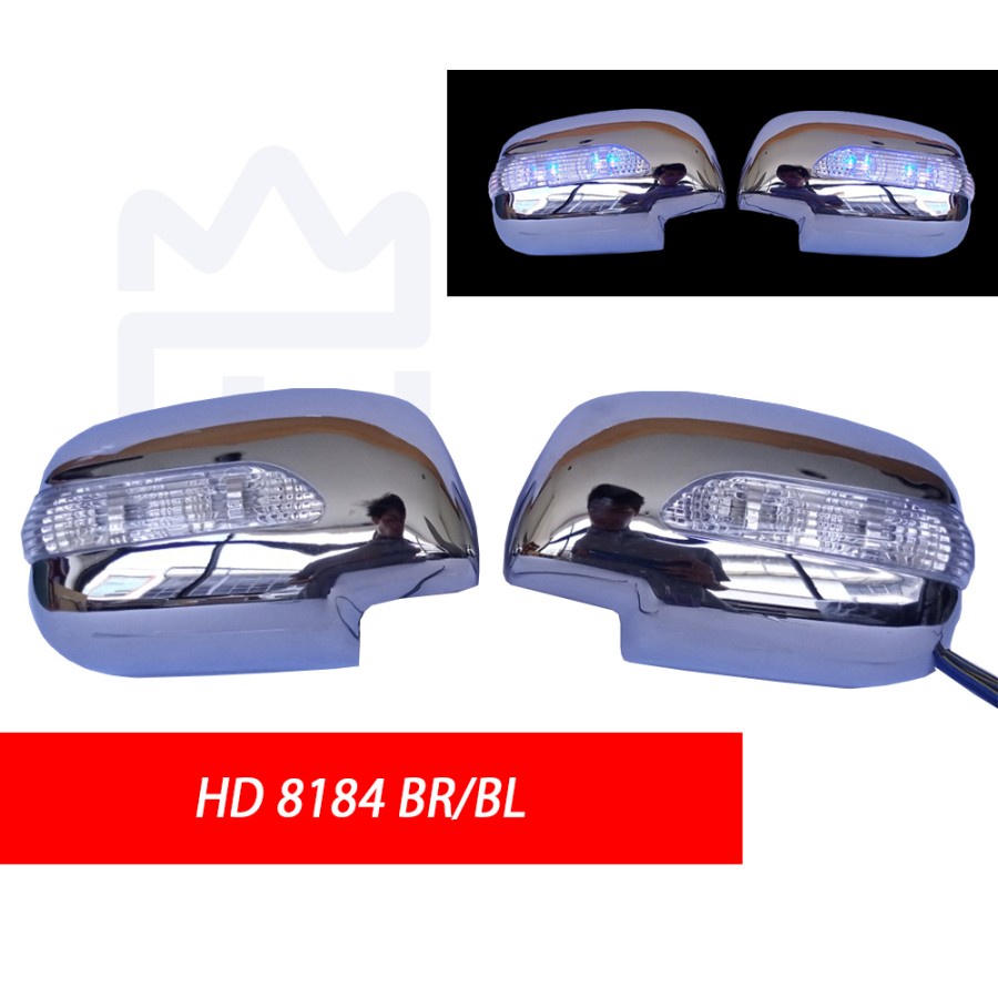 COVER SPION / MIRROR COVER INNOVA WITH LED HD 8184