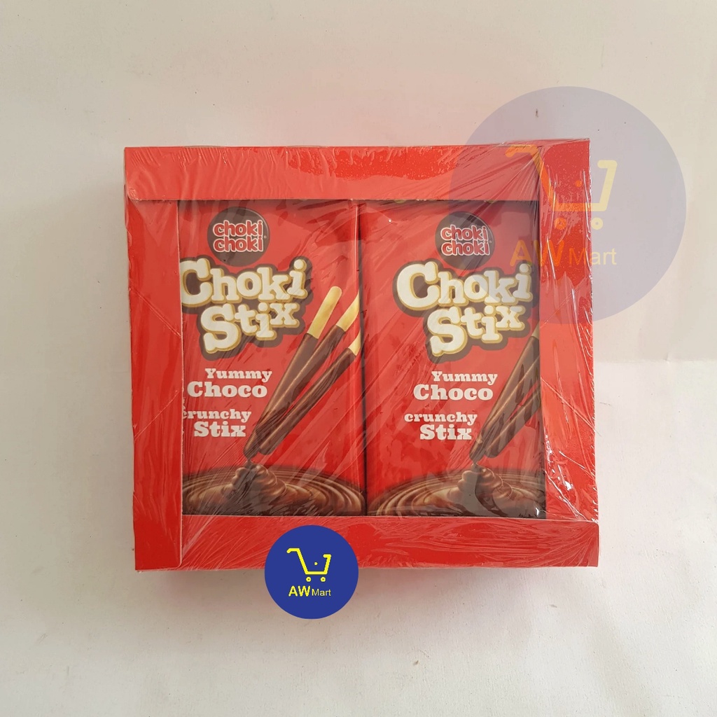 

CHOKI-CHOKI STIX 1 PAX ISI 12 SACHET (12 SACHET X 27GR)