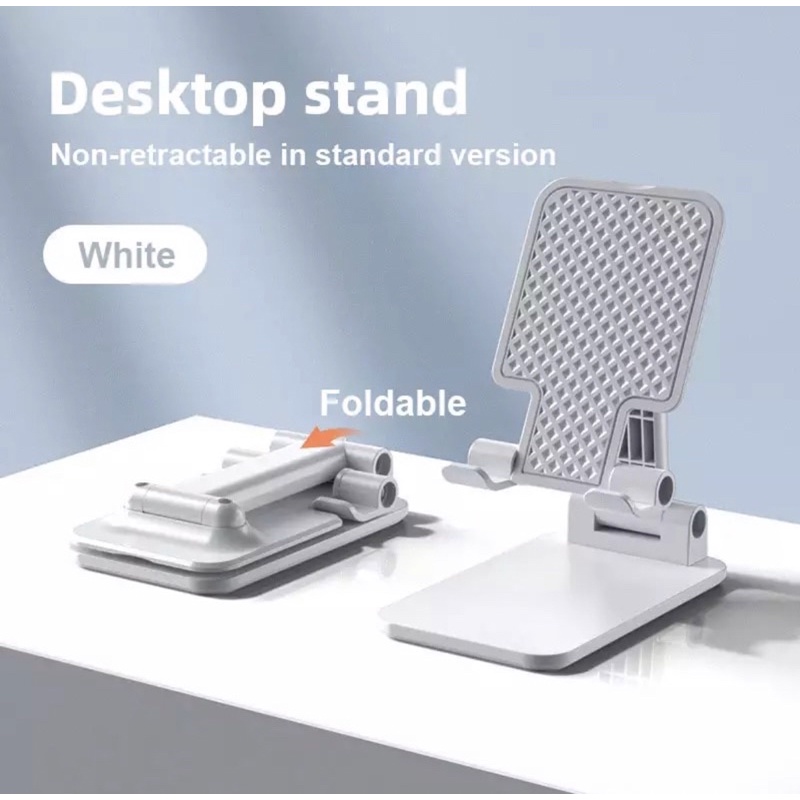 Folding Dekstop Phone L305 Holder Hp L-305 Tablet Stand HP Handphone Universal