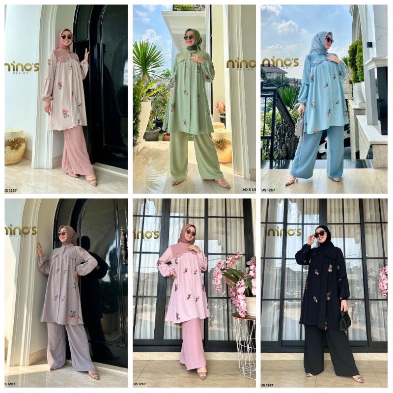 Setcelan Tunic Dan Celana Ninos Disgn 1267