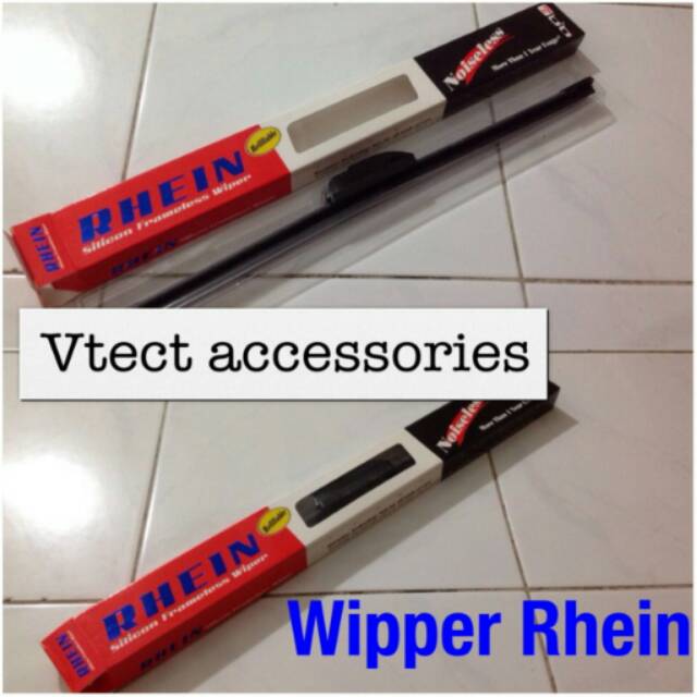 wiper freamless rhein merah