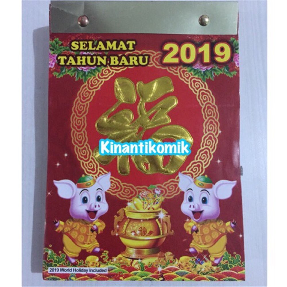 

Dijual Kalender 2019 - Kalender Harian Sobek Ukuran Sedang 2019 - Kalender China 2019 terbaik