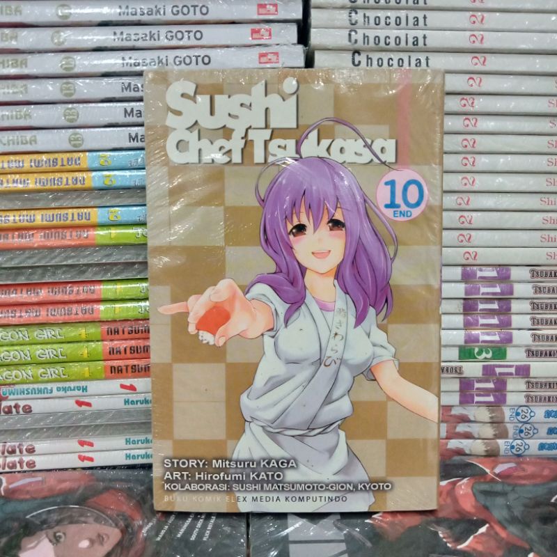 komik sushi chef Tsukasa vol 3,8,10