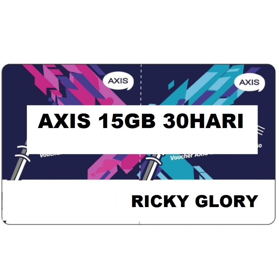 VOUCHER AIGO AXIS 15GB 30HARI