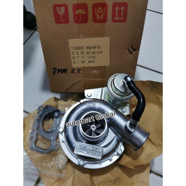 turbo charger isuzu dmax 2.5 2500cc