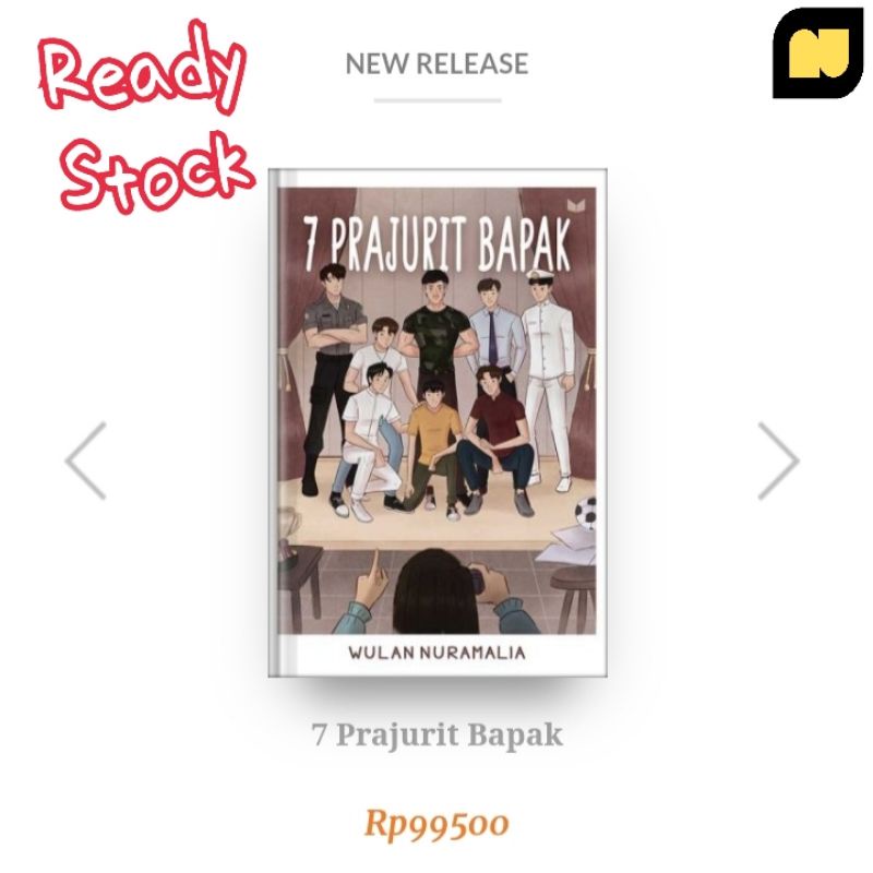 Ready Stock Siap Kirim Novel Populer 7 Prajurit Bapak NCT Dream by Wulan Nuramalia Penerbit Mediakit