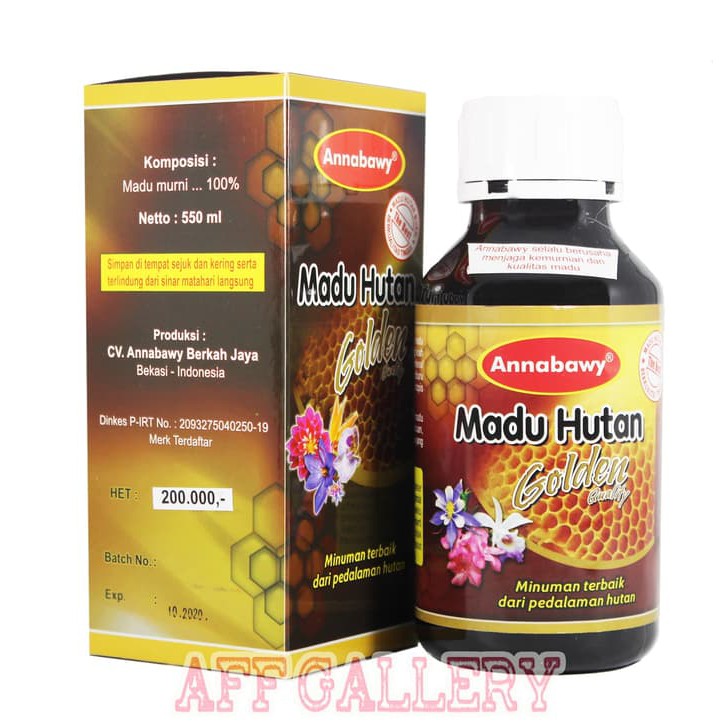 

Madu Hutan Golden Quality Annabawy 550ml | 550 ml | Anabawy - MMD1684