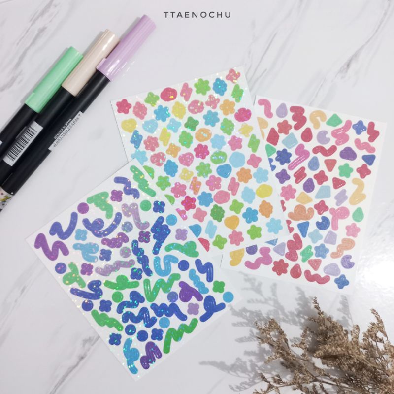 

Sticker Deco Hologram - Confetti Sprinkles