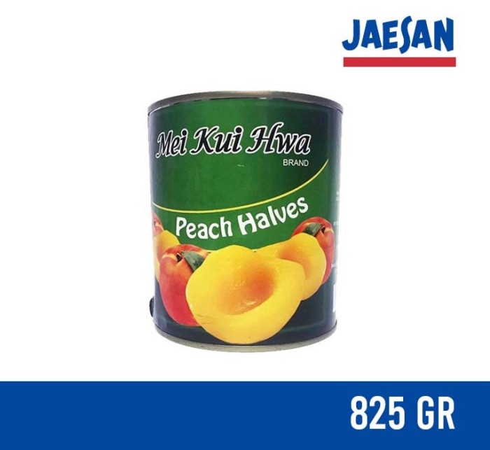 

PEACH IN HALVES (Buah Peach dalam Syrup) MEI KUI HWA 825g