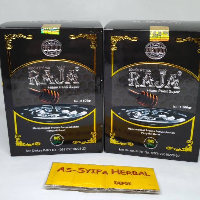 

Madu Prima Hitam Pahit Raja 500 Gram asli