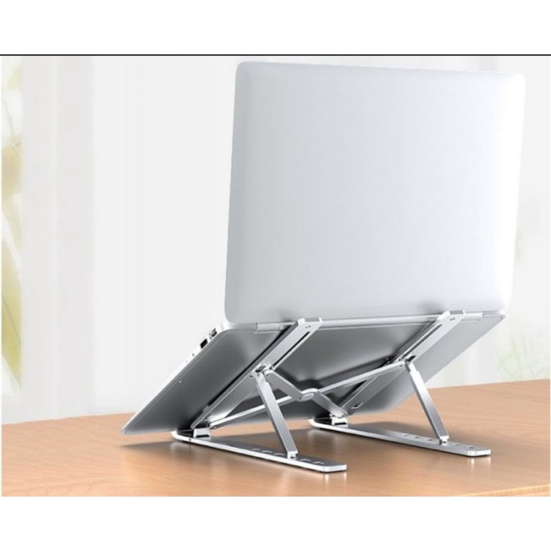 STAND LAPTOP ALUMINIUM MULTIFUNGSI