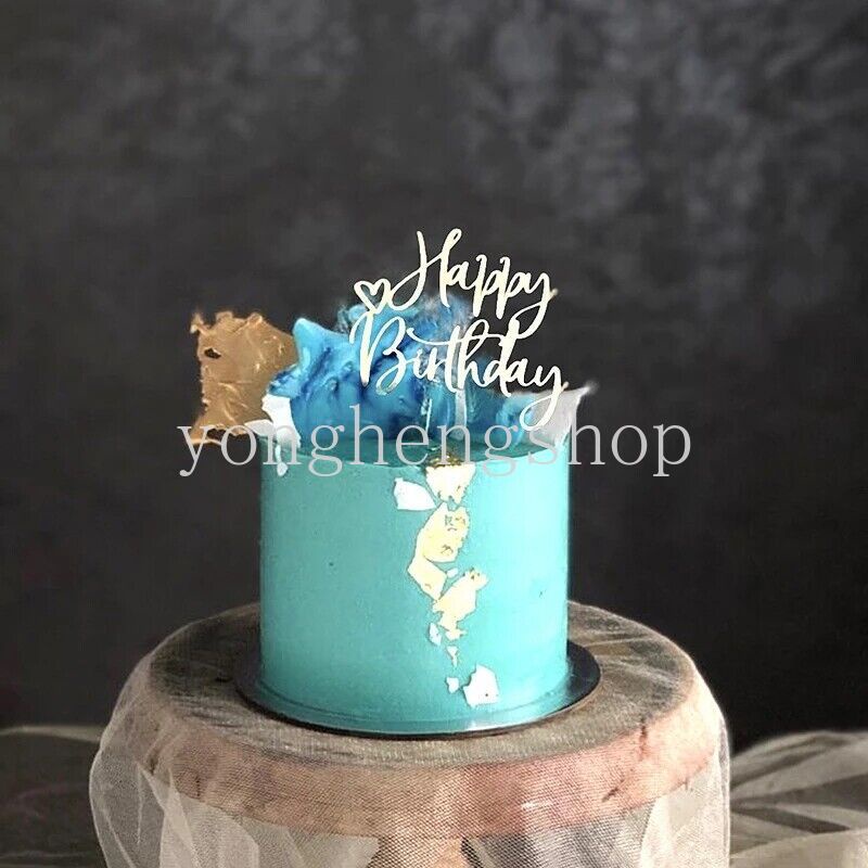 Topper Kue Ulang Tahun Bahan Akrilik Untuk Dekorasi Baby Shower