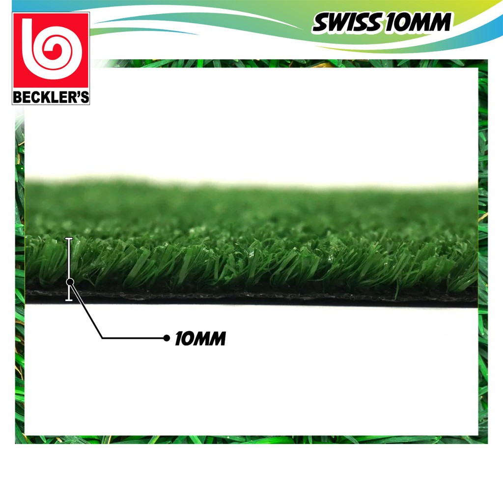 Karpet Rumput Sintetis Palsu UK 1x1M TEBAL 10mm Tebal Lapangan Golf Futsal