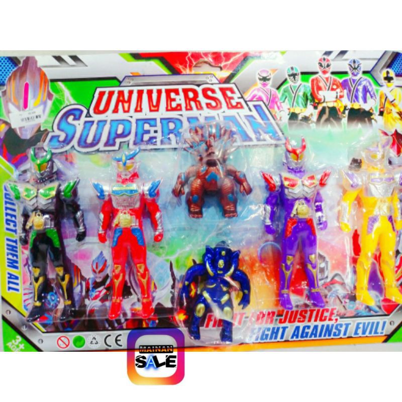 MAINAN ANAK ROBOT UNIVERSE SUPERMAN.
