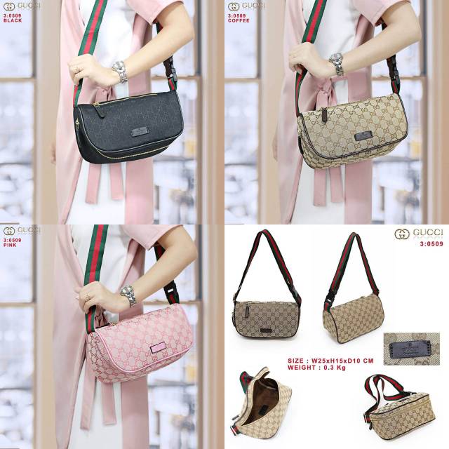 TAS SLEMPANG MERK GUCCI
SERI : 0509
