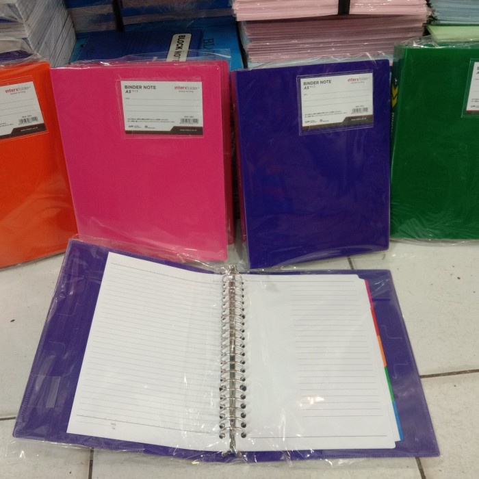 

Lucu Binder Note A5 Interx Diskon