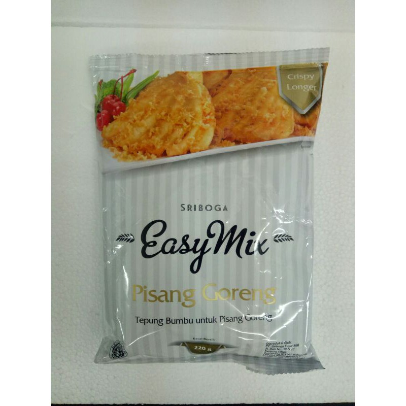 Sriboga Easymix Pisang Goreng / Tepung Pisang Goreng 220gr