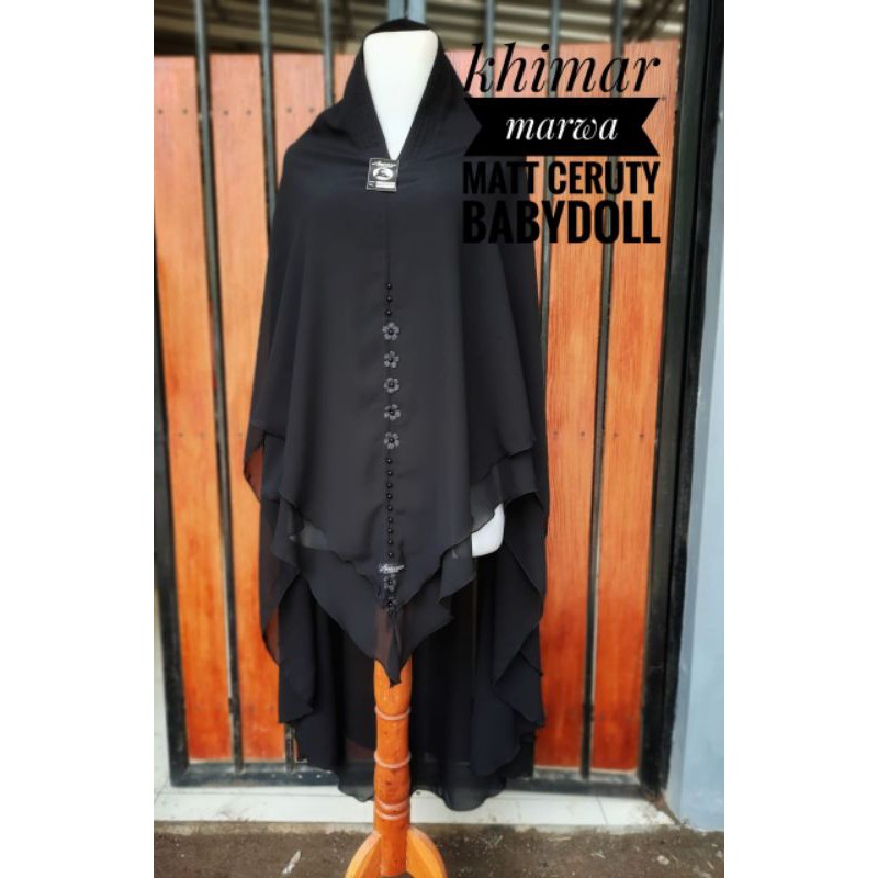 khimar temboro khimar muslimah kerudung jumbo