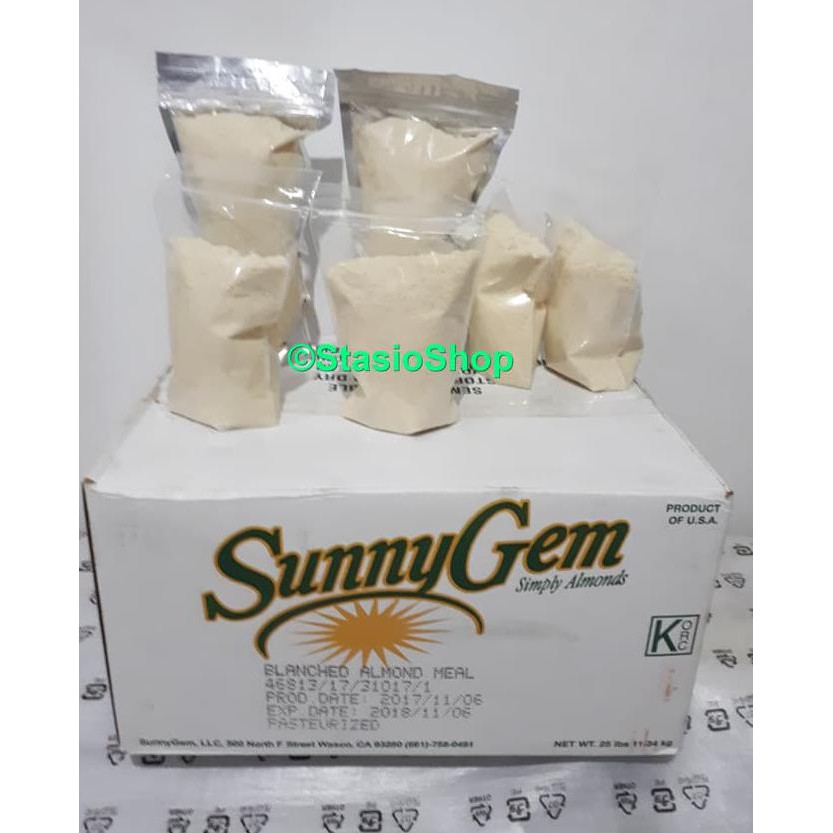 

Sale!! Tepung Almond Repack Sunny Gem Usa 250Gr Terbaru