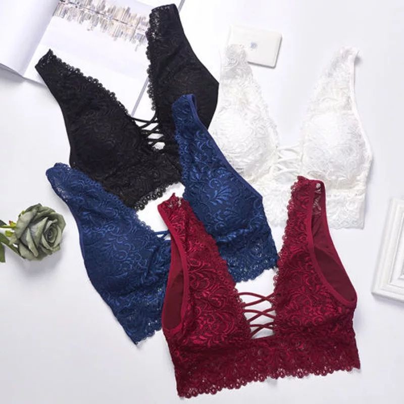 Bralette Push Up Bra Lingerie Baju Tidur Perban Padded Bra Eksotis TankTop