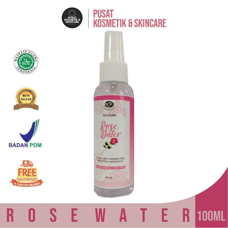 ROSE WATER by MFI 100 ML PURE AIR MAWAR