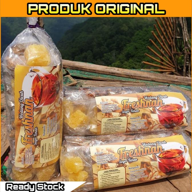 

Wedang Uwuh Komplit Tinggal Sedu Empon Empon Ekstrak Jahe Isi 10Pcs - Komplt+Kapulaga