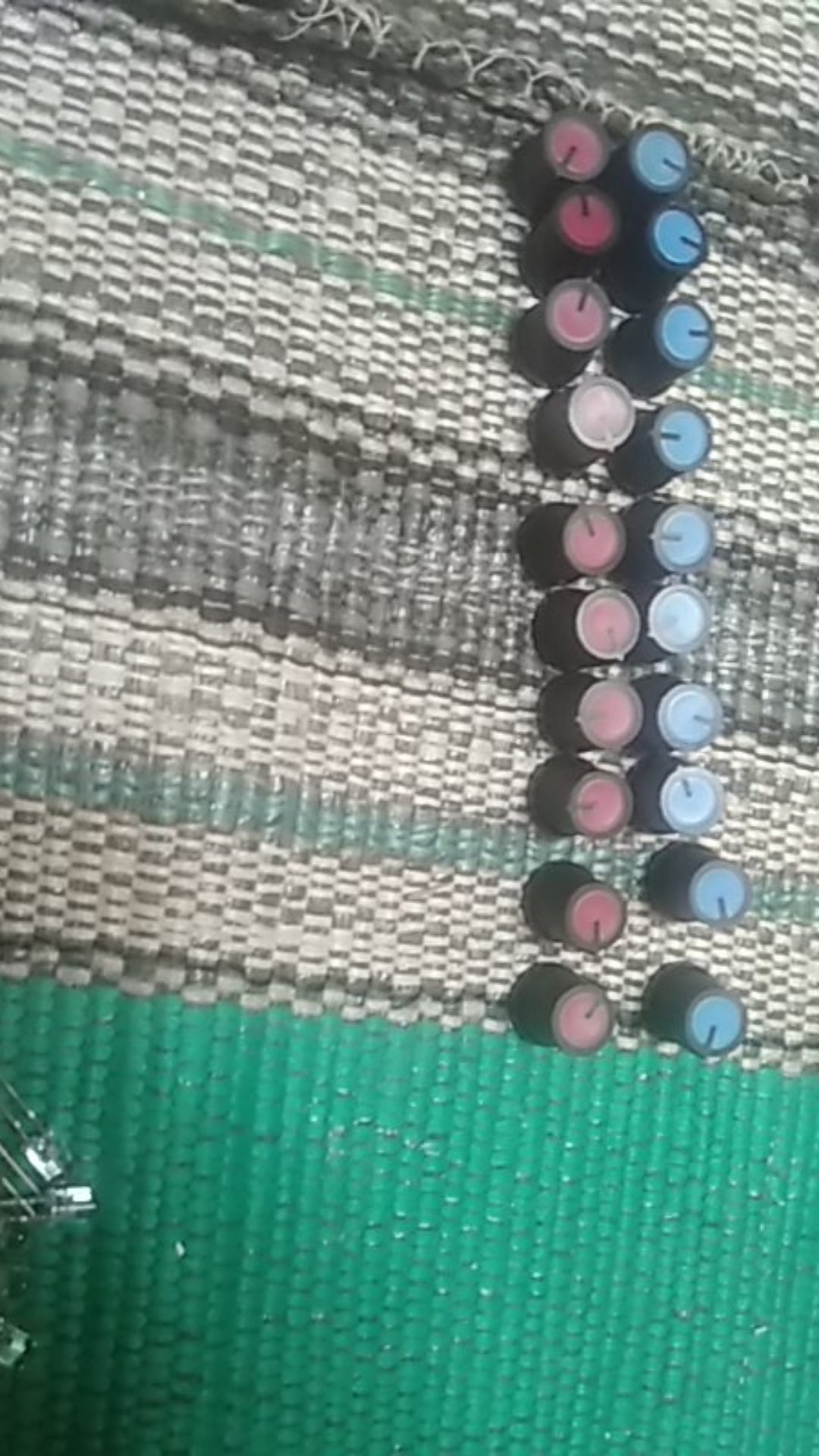 10pcs Ag3 Tutup Knob Potensiometer Wh148 Bahan Plastik Ukuran 15x17mm