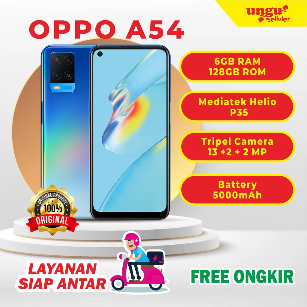 Handphone Oppo A54 RAM 6/128 GB Garansi Resmi