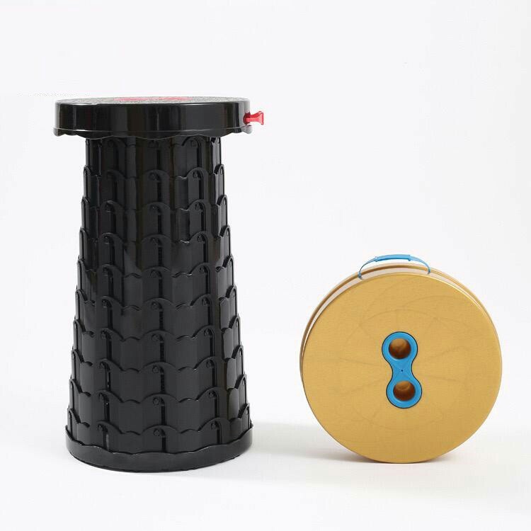 [WS] Bangku Lipat Cantik Teleskopik Portabel / Kursi Berkemah Ditarik Disesuaikan Luar Ruangan - Praktis