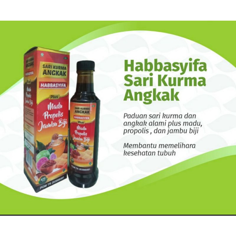 

Madu Angkak Sari Kurma Habbasyifa 470gr