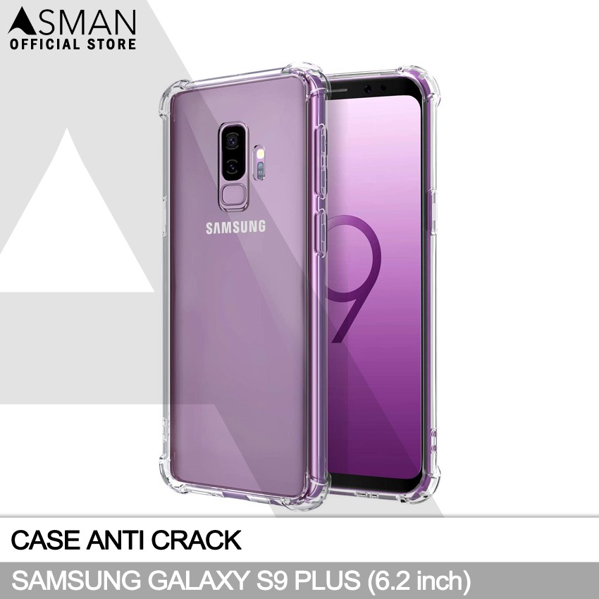 Anti Crack Samsung Galaxy S9 Plus (6.2&quot;) | Soft Case Anti Bentur - Clear