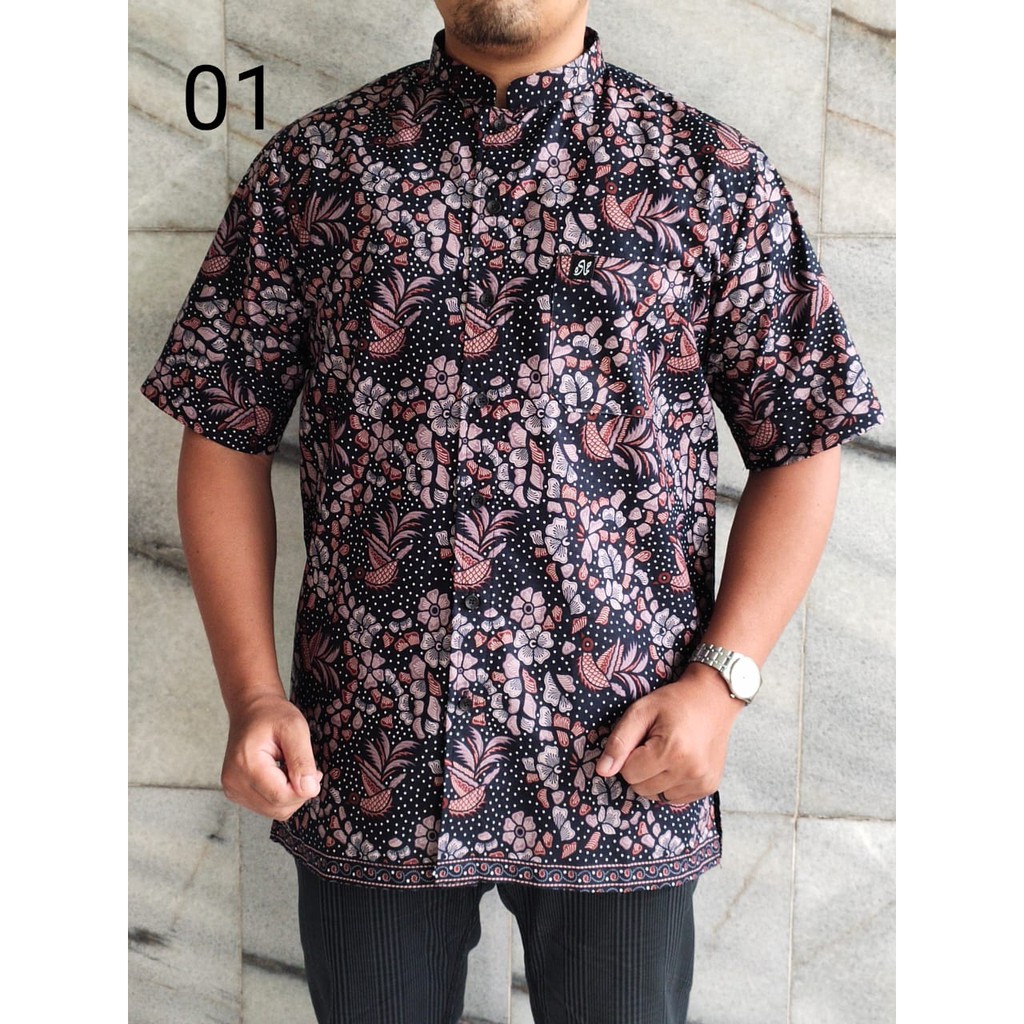 Kemeja Batik Minimalis Hamada Fashion / Kemeja Premium / Kemeja Hamada Modern