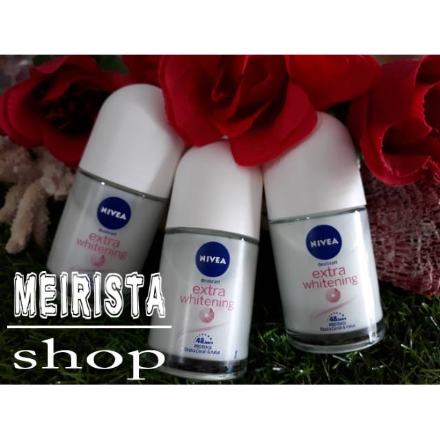 PROMO NIVEA EXTRA BRIGHTENING 25 Ml (DEO ROLL ON KECIL)/Roll On Nivea/NIVEA