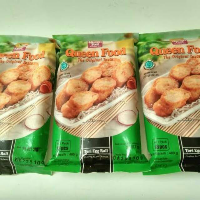 

Queen food tori egg roll 400gr isi 3pc