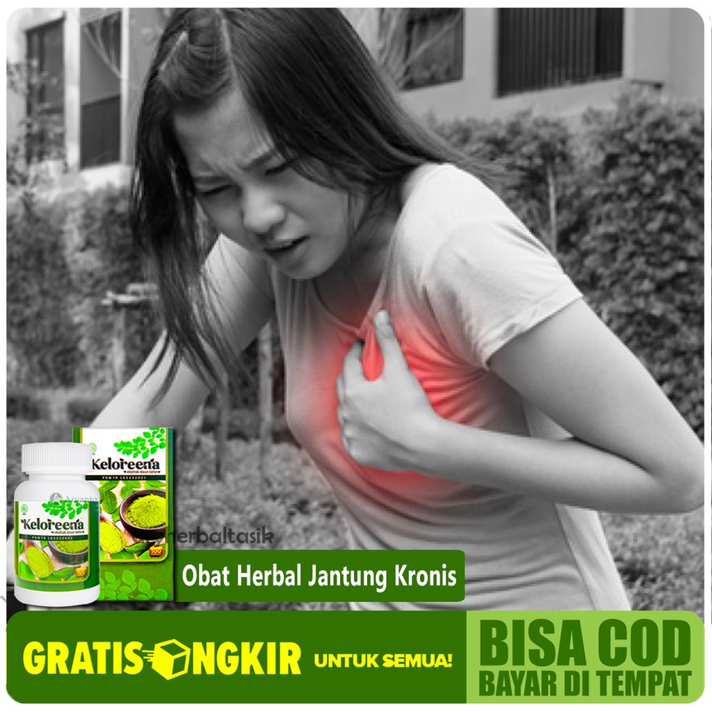 Obat Penyakit Jantung Kronis Obat Lemah Jantung Jantung Berdebar Herbal Keloreena 100 Kapsul Asli