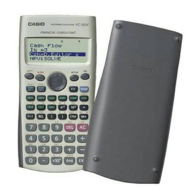 

CALCULATOR/KALKULATOR FINANCIAL CASIO FC-100/FINANCE CALCUTOR/CUCI GUDANG#STOK TERBATAS