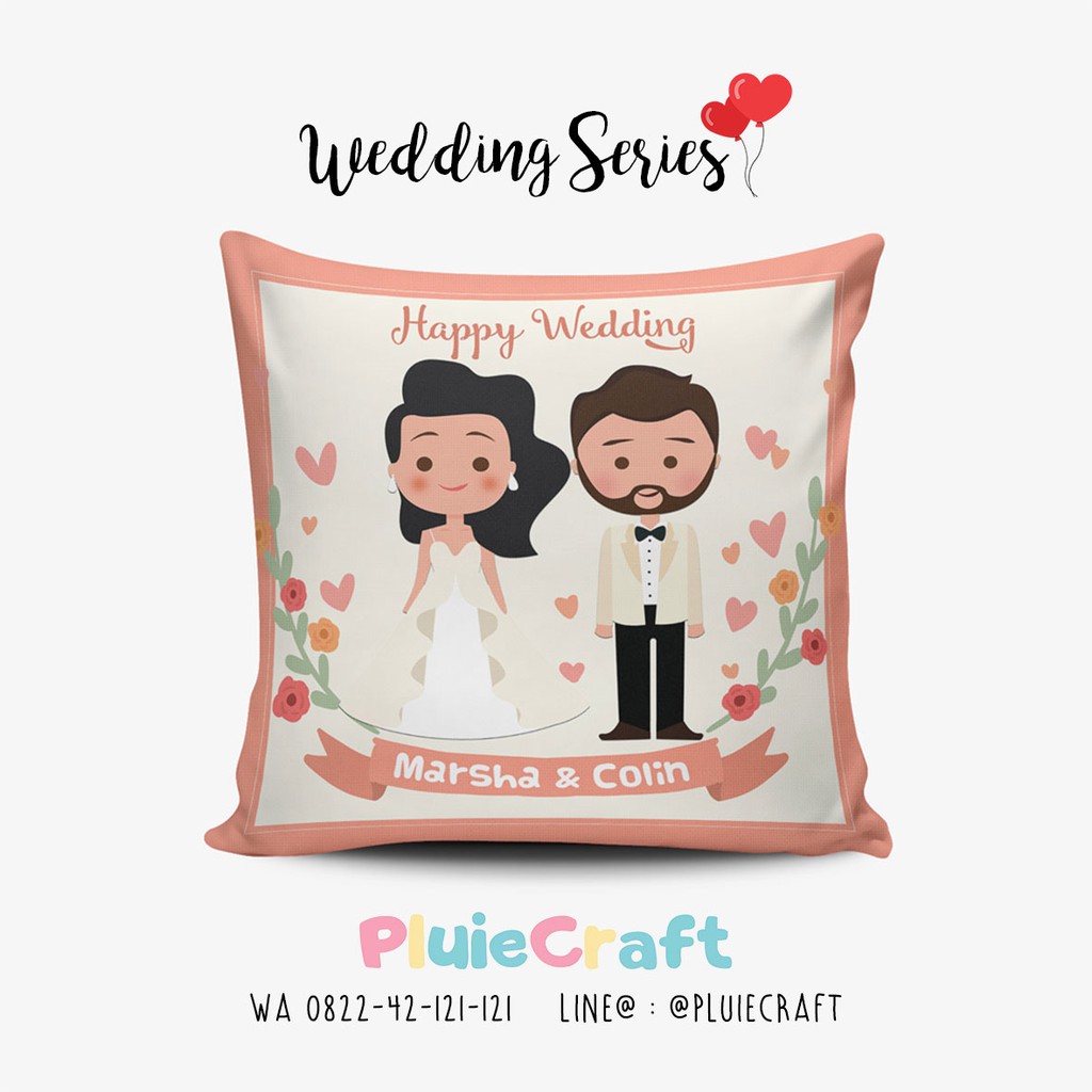 PO Bantal Couple Muslim Couple Wedding Shopee Indonesia